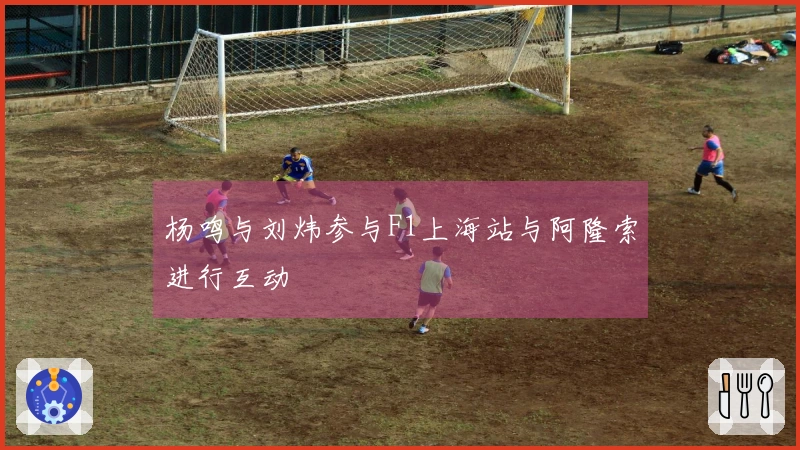 杨鸣与刘炜参与F1上海站与阿隆索进行互动