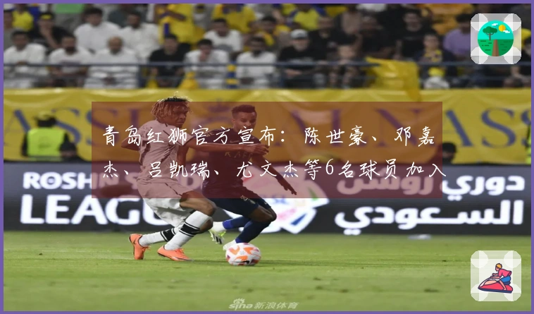 青岛红狮官方宣布：陈世豪、邓嘉杰、吕凯瑞、尤文杰等6名球员加入球队
